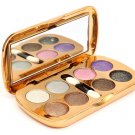 Glitter Eyeshadow Powder Makeup Palette Eye Shadow With Brush Mirror