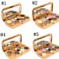 Glitter Eyeshadow Powder Makeup Palette Eye Shadow With Brush Mirror