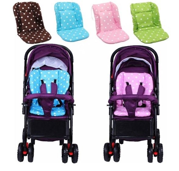 Cotton Baby Infant Thick Pushchair Mat Cover Stroller Buggy Pram Seat Cushion