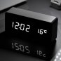 Alarm Clock Digital Desk Clock Thermometer Calendar