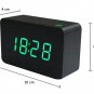Alarm Clock Digital Desk Clock Thermometer Calendar