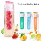 760ml Sport Fruit Infusing Infuser Water Lemon Juice Bottle BPA Free Filter