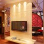 7Pcs 20cm DIY Geometry Mirror Wall Sticker Removable Pattern Mural Decal Art Home Decor