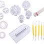 14 Sets 46PCS Fondant Cake Decorating Set Fondant Plunger Cutter