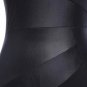 Women Pencil Dress PU Patchwork Sleeveless Bodycon Knee Length Dress