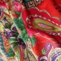 Bohemian Floral Printed Spliced Deep V Sleeveless Maxi Dress