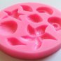 3D Silicone Seashell Starfish Sea Snail Fondant Cake Decoration