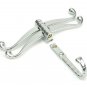 Zinc Alloy Bathroom Dragonfly Wall Hook Clothes Hanger Hat Towel Holder