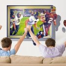 3D Wall Decal Removable Ball Match Wall Stickers Home Wall Background Decor
