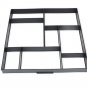 51cm Garden DIY Plastic Path Maker Model Road Paving Cement Mould Brick Stone Road
