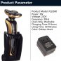 5D 3 in1 Electric Razor Rotary Shaver Cordless Rechargeable Waterproof Nose Hair Trimmer
