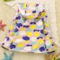 Baby Kid Girl Printed Long Sleeve Hoddy Coat Outerwear Jackets Aged 2-8Y