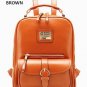 PU Leather Vintage Women Backpack Student School Bags Travel Rucksack