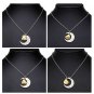 Family Member Engraved Letter Necklace