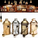 E27 Copper Socket Vintage Retro Edison Pendant Lamp Holder 110-250V