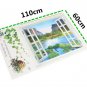 3D 110cm Window Landscape View Removable Wall Sticker Wall Decal Mural Home Decor
