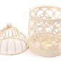 Retro Candle Holder Hollow Iron Candlestick Wedding Party Decor
