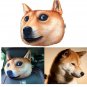 28X20cm Plush Creative 3D Dog Face Throw Pillows Sofa Car Seat Cushion With Backstrap