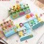 Mini Cartoon Zoo Animal Fruit Fork Resin Toothpick Decorative Plastic Forks Cutlery Set
