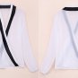 Women V Neck Long Sleeve Chiffon Blouse
