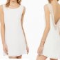 Summer Women Sleeveless Backless Chiffon Mini Dress
