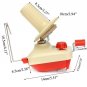 Hand Operated Plastic Winder Machine Yarn Fiber Wool String Ball Winding Machine