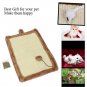 Cat Kitten Scratch Board Scratching Mat Pad With Catnip