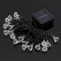 20 Led Solar Power Fairy Light String Strip Lamp Party Xmas Garden Outdoor gift