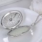 Glow In The Dark Steampunk Luminous Locket Pendant Necklace