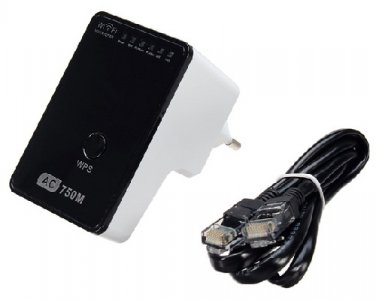 AC750 750Mbps Universal Wireless Dual Band Range Extender Wi-Fi Repeater