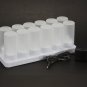 12 LED Night Rechargeable Flameless Candle Light For Xmas Party