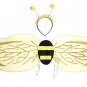 3 Pcs Child Bumble Bee Wings Props Halloween Party Stage Photo