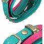 PU Leather Wrap Strap Rhinestone Bracelet Quartz Watch