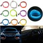 2M Single Color 5V USB Flexible Neon EL Wire Light Dance Party Decor Light