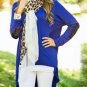 Autumn Women Glitter Patchwork Elbow Slim Knit Blouse Sweater Tops Long Sleeve