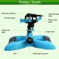 360 Degree Automatic Rotating Sprinkler Garden Lawn Irrigation Water Spray Tool