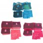 6Pcs Waterproof Travel Storage Bags Packing Cube Clothes Pouch Luggage Organizer