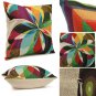 Colorful Geometric Pattern Cotton Linen Pillow Case Home Sofa Back Throw Cushion Cover