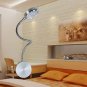 3W Modern LED Aluminum Flexible Tube Spot Wall Light With Switch Reading Bedside Lamp