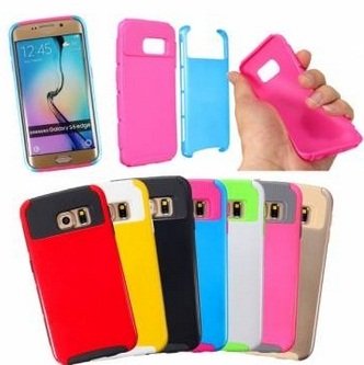 Ultra Thin Hybrid Case Soft TPU+PC Case Cover For Samsung Galaxy S6 Edge