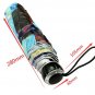 Oil Painting Silver Glue Umbrella Cloth 3 Folding Manually Parasol Rain Umbrella