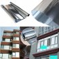 Silver Window Film One Way Mirror Insulation Stickers Solar Reflective 50cmx3m