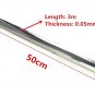 Silver Window Film One Way Mirror Insulation Stickers Solar Reflective 50cmx3m