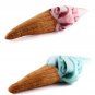 Cotton Creative 3D Ice Cream Shape Throw Pillows Sofa Home Office Car Back Cushion