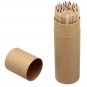 Natural 36 Colors Wooden Craft Paper Cartridge Colored Pencils Drawing Pencils