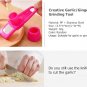Creative Manual Garlic Ginger Masher Grinding Tool Machine Garlic Crusher Presses Cutter