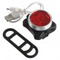 Cycling Bike Bicycle Light Flash Lamp Front Head Rear Light 3 LED USB Charging Light