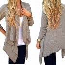 Loose Casual Crochet Long Sleeve Knit Cardigan Coat Knitwear Sweater