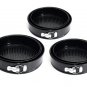 3Pcs Round Non Stick Cake Pan Bakeware Springform Tray Pan Baking Cake Mould
