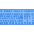 Flexible Soft Silicon Backlit Waterproof USB wired Keyboard 109 Keys